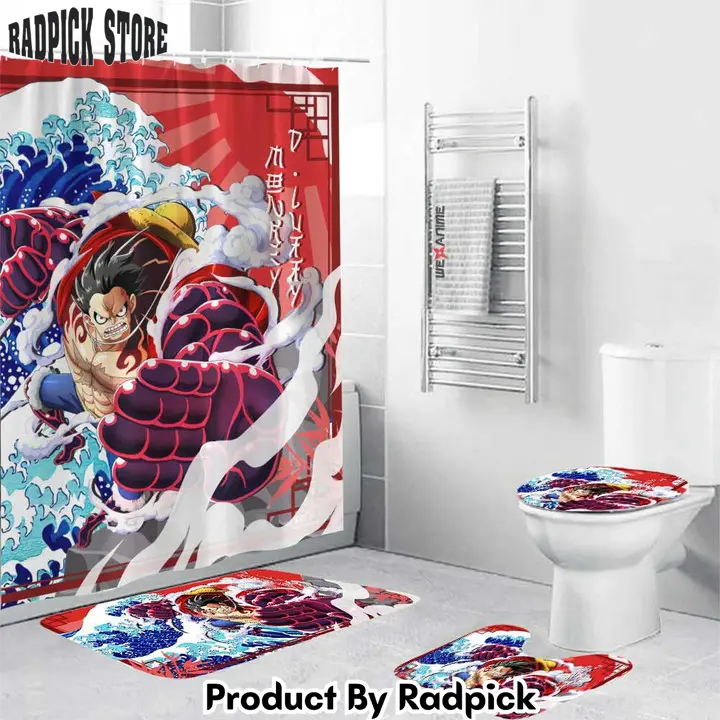 One piece monkey d luffy gear 4 combo bathroom set   rp0204769